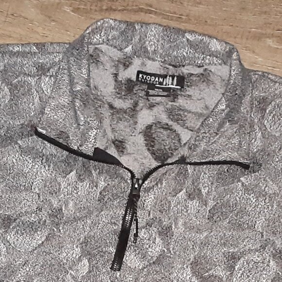 Kyodan Outdoors * 3/4 Zip Pull-over * Sz XL * EUC * Soft, Gray, Kangaroo Pouch * - Picture 4 of 8